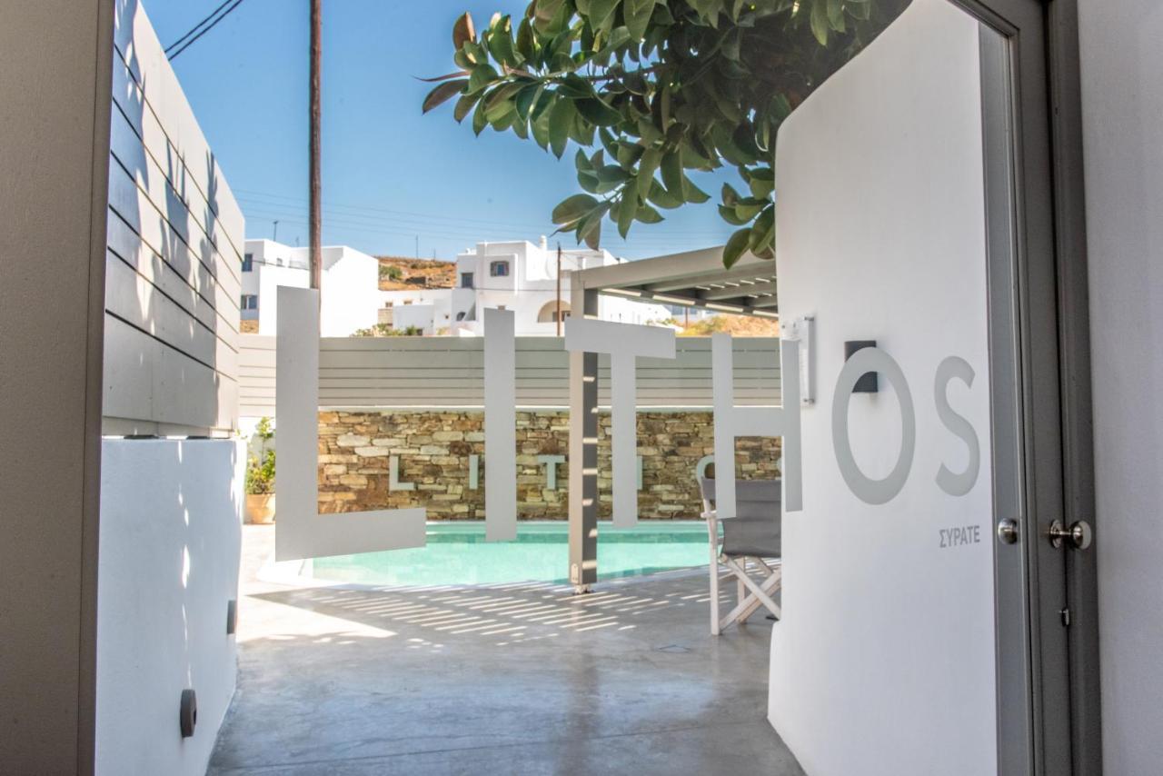 Lithos Luxury Suites Tínos Extérieur photo